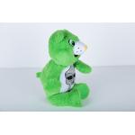 Green Bear Cute Plush Dolls Surface Washable Soft Feeling Polyester Material