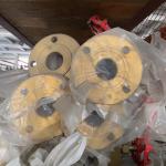 Cooper Nickel Weld Neck Flange with Oil Black Paint for Chemical Fertilizer Plants for sale