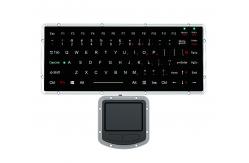 China Double EMC Chiclet Keyboard With Touchpad Ultra-Thin Design marine keyboard supplier
