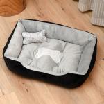 Breathable Xl Dog Sofa Bed / Weather Resistant Large Rectangle Cat Bed for sale