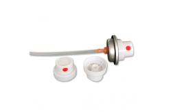 China Anticorrosive Spray Paint Valve One Inch Aerosol Can Components supplier