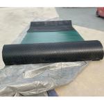 Conveyor Drum Diamond Groove Rubber Sheet For Pulley Lagging for sale