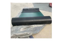 China Conveyor Drum Diamond Groove Rubber Sheet For Pulley Lagging supplier