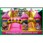 Durable Air Blower Trampoline Inflatable Bounce / Inflatable Slide for sale