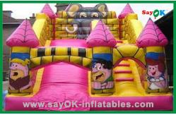 China Durable Air Blower Trampoline Inflatable Bounce / Inflatable Slide supplier