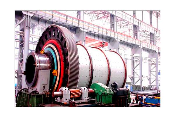 50TPH Steel Ball Mill Asynchronous Motor PLC Control AGMA Standard