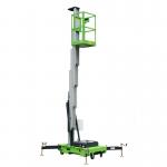 Aluminum Alloy Industrial Vertical Platform Lift Single Mast 6 Meters Lift Height for sale