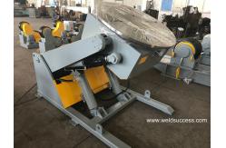 China 1T Pipe Hydraulic Welding Positioner Heavy Load With 1000mm Table Diameter supplier
