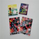 CBD Plastic Pouches Packaging Aluminum Foil Stand Up Child Proof  Bags for sale