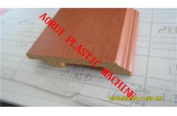 China WPC Furniture Profile Extruder , Deck Profile Machinery supplier