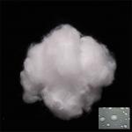 Eco-Friendly Water Repellent Staple Polyester Fibre For Water Resistant Fabric for sale