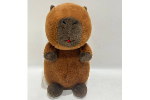 2024 NEW Sitting Capybara Stuffed Toy Customized Lifelike Plush BSCI Audit