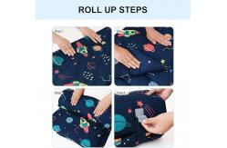China Rectangular Preschool Sleeping Mats Foldable With Removable Pillow supplier