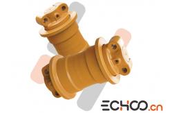 China Two Edge CAT320 Bottom Rollers Excavator For Chassis Parts High Strength supplier
