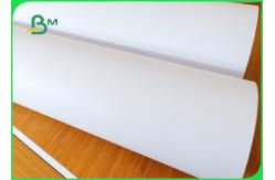 China Width 160cm Smothness 45gr Greyish White Plotter Paper For Clothes supplier