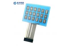 China Customized Designed Membrane Switch Keypad , 3M468 Membrane Switch Keyboard supplier