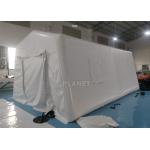 6m Portable Red Cross Inflatable Medical Emergency Tent For Outdoor for sale
