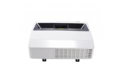 China Manual 5000 Lumen UST Laser Projector With XGA Resolution And 16W Speaker supplier