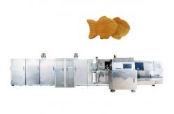 China 380V Automatical Waffle Cone Production Line Without Timing Device , Gas System supplier