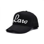 Structured 5 Panel Embroidered Baseball Caps With Metal Eyelets for sale