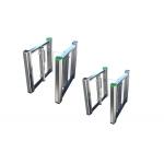 Face Recognition IP54 RS485 Biometric Swing Gate 10mm acrylic for sale