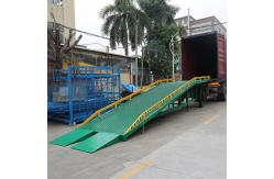 China 10000kg Mobile Dock Ramp Loading Portable Unloading Dock Non Slip supplier