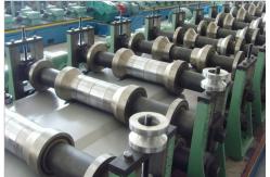 China PLC 10m/Min Truck Trolley Wall Panel Forming Machine supplier