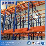 Labor-saved Push Back Industrial Rack System With High-speed Access