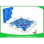 Anti - Slip Industrial HDPE Nestable Plastic Pallets With Durable Solid Deck for sale