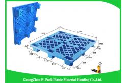 China Anti - Slip Industrial HDPE Nestable Plastic Pallets With Durable Solid Deck supplier