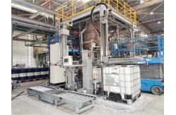 China Automatic IBC Decanting System 6-10 M3/H Unloading Speed supplier
