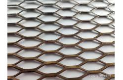 China 2-8mm Expanded Galvanized Steel Mesh For Walkway  slip resistance supplier