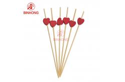 China Customized 2.5mm Beaded Toothpicks For Fruit supplier