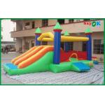 Inflatable Jumping Bouncer Customized Inflatable Bouncer Slide For Fun , Bouncy Castle With Slide for sale