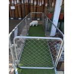 10' Large Animal Dog Cage Kennel Hot Dipped Galvanized Chain Link Kennel for sale