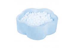 China Flower Shaped Toddlers Foam Ball Pits With Soft Washable Cover supplier