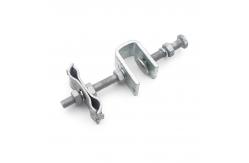 China Galvanized Steel Down Lead Clamp Metal ADSS For Pole And Tower supplier
