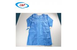 China 45gsm Disposable Surgical Gown Reinforced Gown SMS SMMS Spunlance supplier