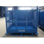 Stackable Forklift Stillage Bin Mesh Pallet Cages Drop Front for sale