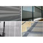 Paint Anodizing Grill Mesh Perforated Metal Screen Sheet Fluorocarbon Coating