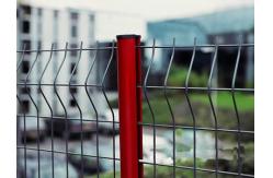 China Powder Coated / Galvanized Wire Mesh Fence Panels 3D Curved Easily Assembled supplier