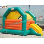 Commercial Customized Inflatable Bouncer Slide , Kid Inflatable Castle Slide 