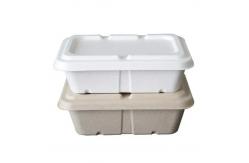 China Disposable Compostable Biodegradable Take Out Fast Food Packaging Takeaway Container Paper Boxes supplier