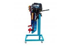 China Two-stroke Dual Cylinder Engine Trainer Educational Model supplier