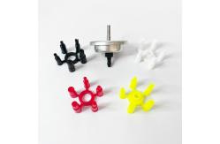 China One Inch Gas Lighter Valve with Both Sides Clear Lacquered Tinplate Mounting Cup supplier