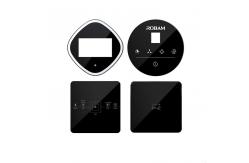 China Screen Printing Custom Display Cover Glass Home Appliance Control Panel supplier