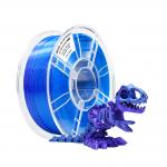 Silk PLA +Filament 1.75mm Purple Blue Dual Color 3D Printer Filament 2 in 1 Coextrusion 1KG Spool for sale