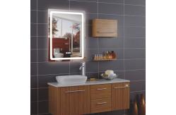 China 220V IP44 LED Bathroom Mirror Light Anti Fogging White Square supplier