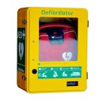 Waterproof AED Defibrillator Cabinets , Outdoor Heated Defibrillator Cabinet for sale