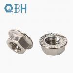DIN 6923 A2-70 1 4 20 Stainless Steel Flange Nut for sale